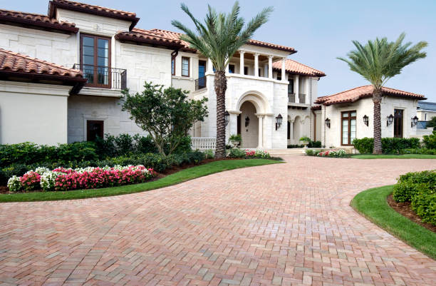Cobblestone Driveway Pavers in Ashley, OH